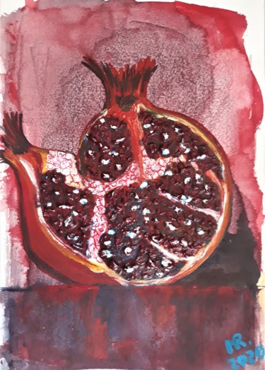 "Taste of pomegranat…" başlıklı Tablo Marie Ruda tarafından, Orijinal sanat, Akrilik