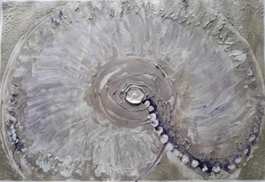 Malerei mit dem Titel "Sea shell." von Marie Ruda, Original-Kunstwerk, Acryl