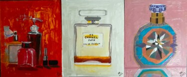 Pittura intitolato "Perfumery-2." da Marie Ruda, Opera d'arte originale, Acrilico