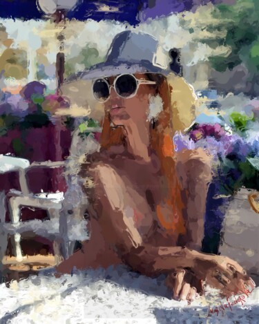 제목이 "Deep Summer, portra…"인 미술작품 Marina Fedorova로, 원작, 기름