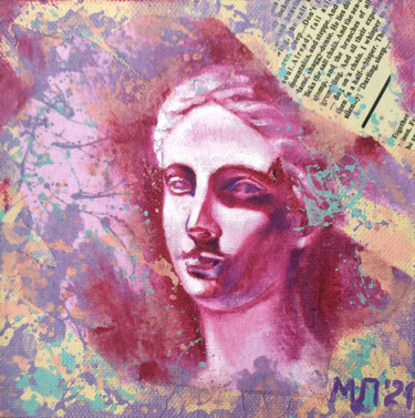 Картина под названием "Diana / Диана" - Marina Letti, Подлинное произведение искусства, Масло
