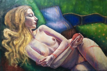 Картина под названием "Desires / Желания" - Marina Petrova, Подлинное произведение искусства, Масло