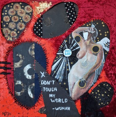绘画 标题为“Dont touch my world” 由Marina Petrova, 原创艺术品, 丙烯
