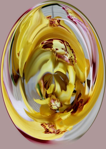 「Strange orchids №3」というタイトルの写真撮影 Marina Podgaevskayaによって, オリジナルのアートワーク, 操作する