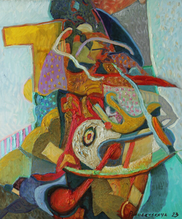 Pintura intitulada "Transformation #8" por Marina Podgaevskaya, Obras de arte originais, Óleo