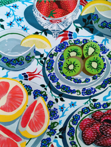 "Salade de fruits" başlıklı Tablo Marina Uman tarafından, Orijinal sanat, Akrilik