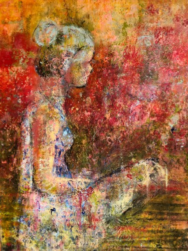 "Blossom Rain" başlıklı Tablo Marina Teding Van Berkhout tarafından, Orijinal sanat, Petrol