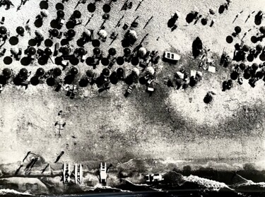 Fotografia intitolato "Il mare dei miei ra…" da Mario Giacomelli, Opera d'arte originale, fotografia a pellicola