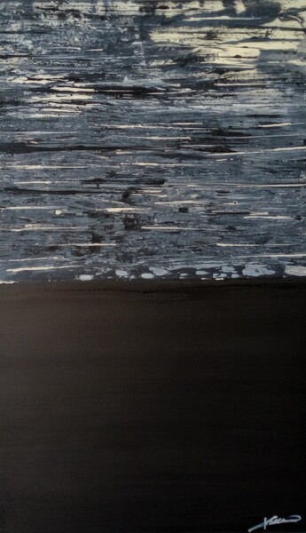 Malarstwo zatytułowany „Black and Ivory” autorstwa Mario Frattura, Oryginalna praca, Scratchboard Zamontowany na Drewniana r…