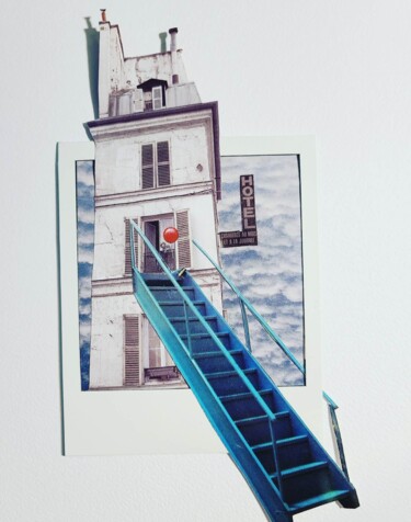 Collages titulada "Au mois et à la jou…" por Marion Revoyre, Obra de arte original, Collages