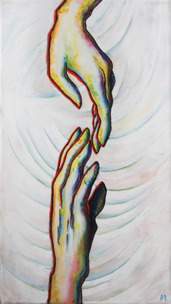 "My hand is in your…" başlıklı Tablo Mariya Markina tarafından, Orijinal sanat, Petrol