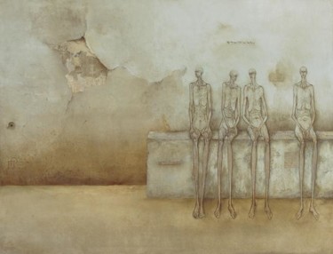 Malarstwo zatytułowany „the doctor will see…” autorstwa Marleen Pauwels, Oryginalna praca