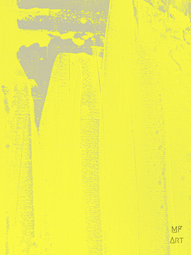 Digital Arts titled "Be yellow" by Marta Florczyk Art, Original Artwork, Digital Painting