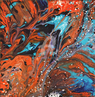 제목이 "Nebula #1"인 미술작품 Marta Motta로, 원작, 아크릴