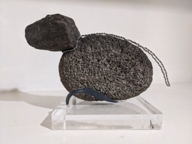 Sculpture titled "Mongrel (2)" by Martin Blindell, Original Artwork, Stone