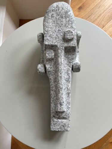 Sculpture intitulée "Jeemo 1" par Martin James, Œuvre d'art originale, Pierre