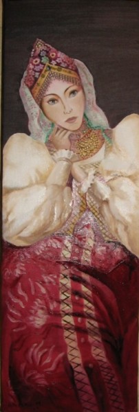 Grain De Riz, Painting by Martine Pellerano