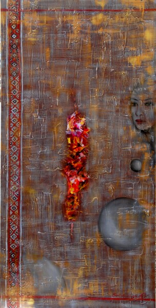 Pittura intitolato "Essenza" da Maryna Sakalouskaya, Opera d'arte originale, Acrilico
