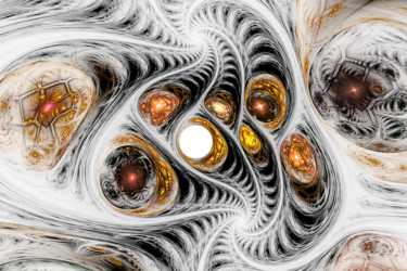 Arte digital titulada "frost patterns.jpg" por Mary Raven, Obra de arte original, Modelado 3D