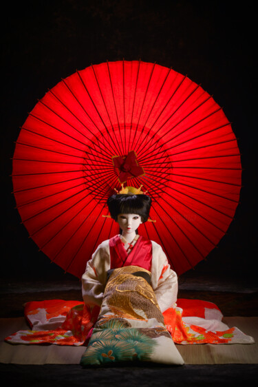 Fotografía titulada "日本人形" por Masahiro Oku, Obra de arte original, Fotografía digital