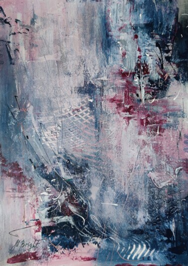 Peinture intitulée "Abstraction 62" par Masha Bright, Œuvre d'art originale, Acrylique