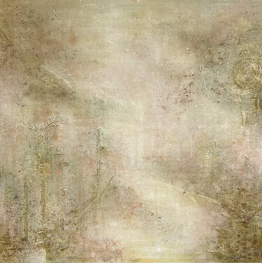 Pittura intitolato "Winter Florence" da Masha Bright, Opera d'arte originale, Acrilico
