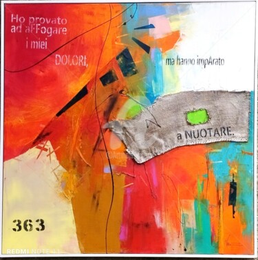 Peinture intitulée "363" par Mat, Œuvre d'art originale, Acrylique Monté sur Châssis en bois