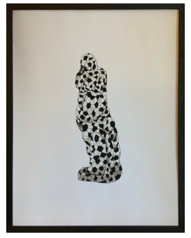 Рисунок под названием "Venus" - Mathilde Guégan, Подлинное произведение искусства, Чернила