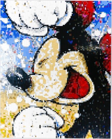 Collages intitulée "mickey.jpg" par Matt Kustra, Œuvre d'art originale