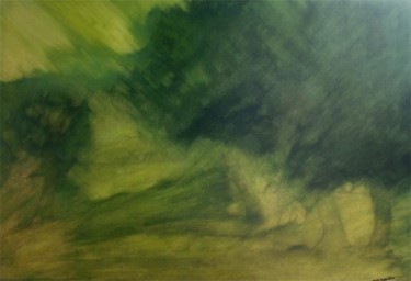 Pittura intitolato "Awakening" da Matteo Nicola Polidori, Opera d'arte originale, Olio Montato su Telaio per barella in legno