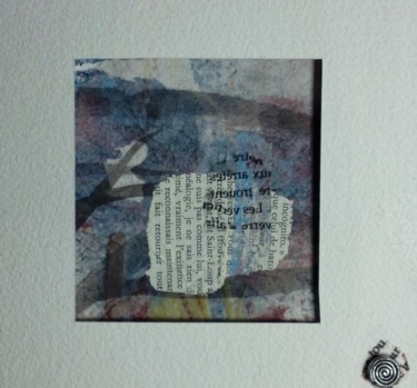 Collages intitulée "Cercle de l'enface 1" par Maty, Œuvre d'art originale, Découpages