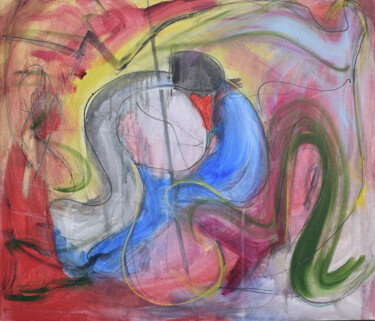 Pintura titulada "L'inchino" por Maurizio D'Andrea, Obra de arte original, Acrílico