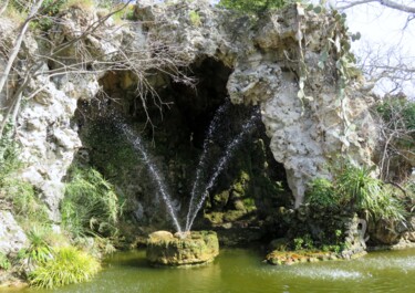 Φωτογραφία με τίτλο "fontaine" από Martine Maury, Αυθεντικά έργα τέχνης, Μη χειραγωγημένη φωτογραφία