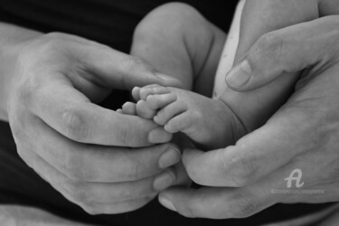 Fotografia intitolato "pieds et mains" da Martine Maury, Opera d'arte originale, Fotografia non manipolata