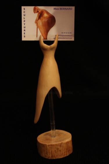 Sculpture titled "robe" by Max Bernard, Original Artwork, Wood