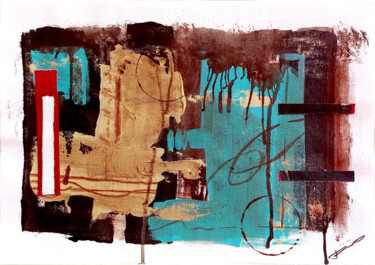 "Serie-Abstracto en…" başlıklı Tablo Max Fülöp tarafından, Orijinal sanat, Akrilik
