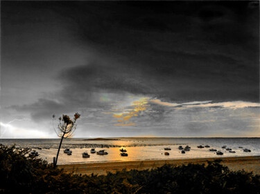 Fotografie mit dem Titel "Plage de Bretagne" von Patrick Maze, Original-Kunstwerk, Digitale Fotografie