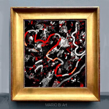 Arts numériques intitulée "Red mouse" par Mario Bi, Œuvre d'art originale, Travail numérique 2D