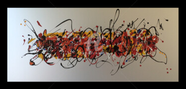 Painting titled "symphonie N°5" by Mc Galeragiron, Original Artwork, Other