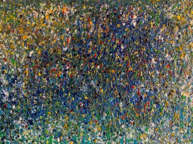 Pintura titulada "LA FOULE" por Patrice Bontemps, Obra de arte original, Acrílico