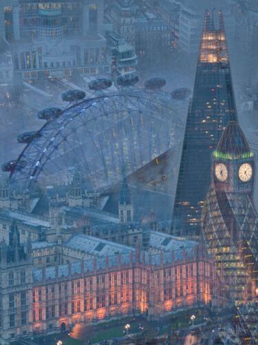 Photography titled "London" by Francesca Megnet, Original Artwork, Digital Photography