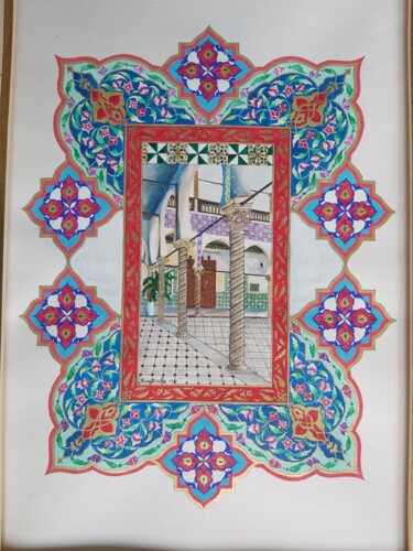 Peinture intitulée "Oriental Home" par Mehdi Abtroun, Œuvre d'art originale, Acrylique