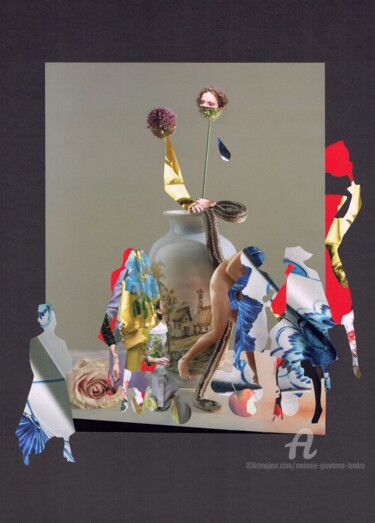 Картина под названием "THE EXPULSION FROM…" - Melanie Giovanna Landro, Подлинное произведение искусства, Аналоговая печать