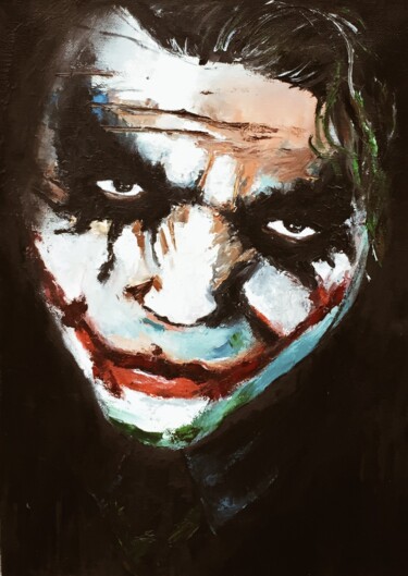 제목이 "Joker"인 미술작품 Melisea로, 원작, 기름