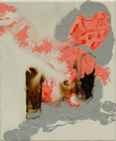Schilderij getiteld "CORRIDA" door Melle, Origineel Kunstwerk, Olie