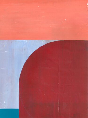 "red facade" başlıklı Kolaj Merve Aydın tarafından, Orijinal sanat, Kolaj