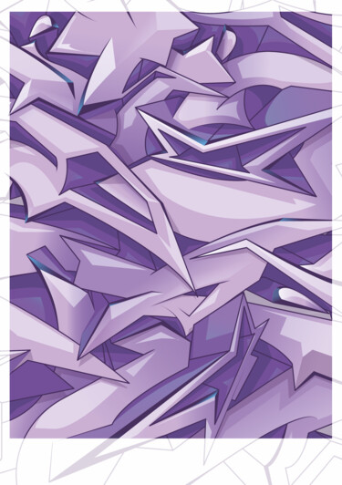Incisioni, stampe intitolato "Sem Título" da Mes3 Graffiti - Design - Art, Opera d'arte originale, Stampa digitale