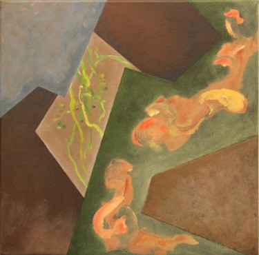 Peinture intitulée ""Encarnaciones II"" par Manolo Messía, Œuvre d'art originale, Huile