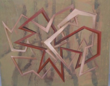 Painting titled ""Condenados"" by Manolo Messía, Original Artwork, Oil