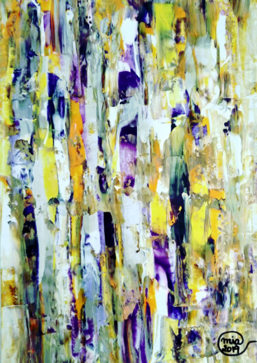 「New! Pollock Inspir…」というタイトルの絵画 Mia Phlorによって, オリジナルのアートワーク, アクリル